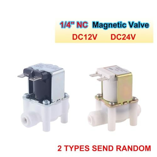 Électrovanne NC DC 12V interrupteur de débit d'eau 1/4 pouce - 3