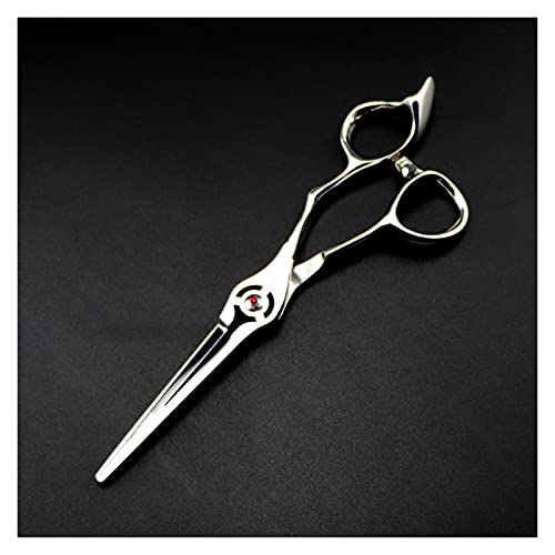 Ciseaux plats creux de 6 pouces pour salon de coiffure et coiffeurs