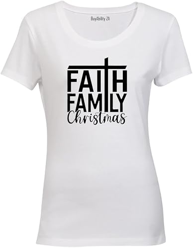 Faith. Family. Christmas - Ladies - T-Shirt