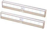 Under Cabinet Light, Zimoo USB Rechargeable Motion Sensing Super Bright LED Night Lights (Two Pack)