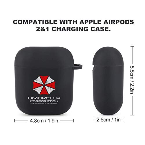image for IIUUYYGzb Resident Evil Umbrella Corp Logo airpod case, Fashion airpod