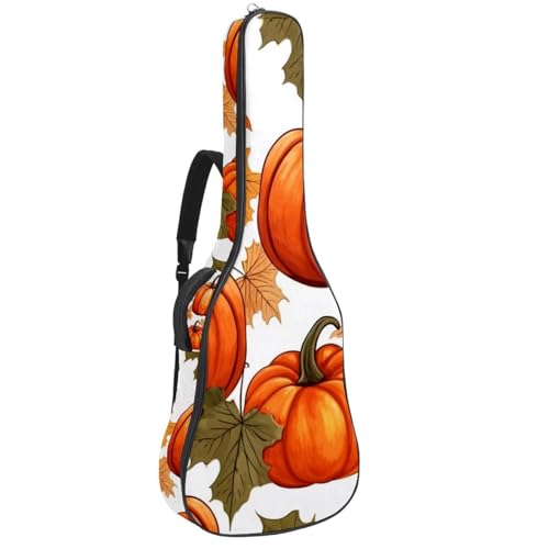 Beau étui pour guitare de 101,6 cm aux motifs d'automne