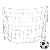 Agatige Rete da Calcio, Mini Rete da Calcio Indoor, Rete da Calcio per Bambini per La Sostituzione della Rete E Le Cinghie della Porta da Calcio 1,2 X 0,8 M