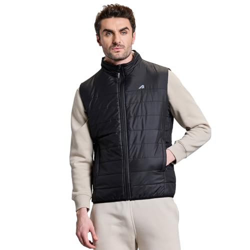 Image of Boldfit Jackets for Men Stylish Puffer Winter Jacket for Men Standard Length Jacket Man Half Sleeves Bomber Jackets for Man Winter Wear
