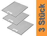 ✅ Contenido del envío: 3 filtros de grasa en el tamaño rectangular 305 x 267 mm.