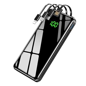 Darema 4ケーブル内蔵大容量35000mAhモバイルバッテリー 1,077円!プライム会員は送料無料! Darema 4ケーブル内蔵大容量35000mAhモバイルバッテリー 1,077円!プライム会員は送料無料!