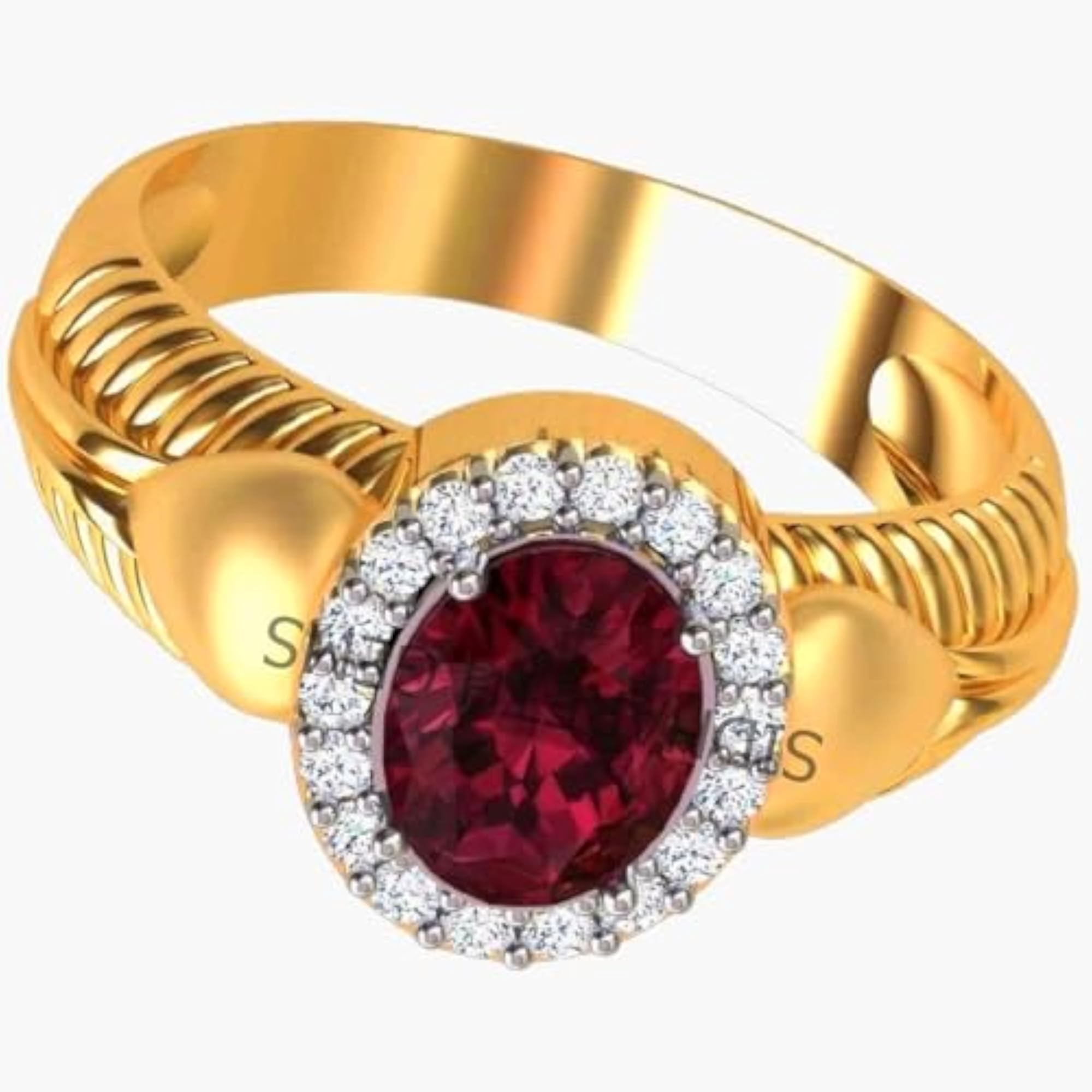 15.25 Ratti Natural Ruby Manik Loose Gemstone Ring