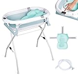 moovkee. Pieghevole Vaschetta Bagnetto Neonato con Supporto 80cm - Vasca da Bagno Bambini ...