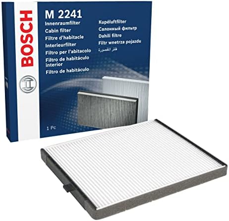 Bosch M2241 Standard Innenraumfilter - filtert Pollen und Staub - Ersatzfilter für bessere Luftqualität im Fahrzeuginnenraum