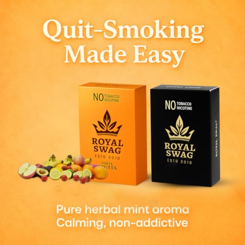 Image of ROYAL SWAG Frutta And Ragular Flavour Wellness Sticks 10 Sticks Each Pack of 2 Boxes Ayurvedic Herbal Blend Wellness Sticks