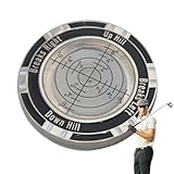 Golf Green Reader - Wasserwaage Golfballmarker | Hochpräzises grünes Lesen & Ballmarker für präzises Putten | Multifunktionales Nivellierwerkzeug für Gartenarbeit, Architektur, Golfplatz