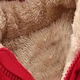 ALUCIC Baby Mädchen Jungen Winter Fleece Jacken mit Kapuze Kleinkind Baumwolle Warm gefüttert Mantel Winterjacke(Grün, 86/92)