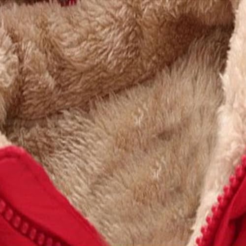 ALUCIC Baby Mädchen Jungen Winter Fleece Jacken mit Kapuze Kleinkind Baumwolle Warm gefüttert Mantel Winterjacke(Grün, 86/92)