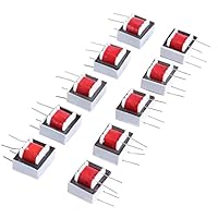 Audiotransformator, Doppeldrahtwicklung EI14 Trenntransformator, 600 : 600 Ohm stabil 10 Stück/Packung einphasig für automatische Fernsehübertragungen
