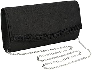 UBORSE Ladies Evening Clutch Bag Sparkling Elegant Womens Handbag Retro Classic Shoulder Bag for Party, Prom, Banquet, Wedding