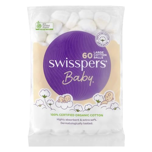 Swisspers Baby Organic Cotton Ball 60s