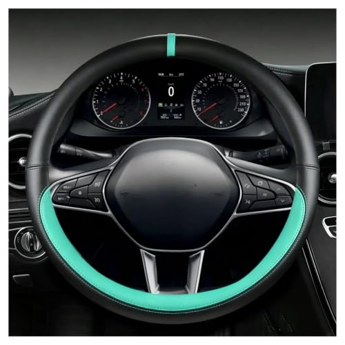 �X�e�A�����O�J�o�[ For Kangoo For Logan 1 2 3 | Leather protects the steering wheel from wear and tear.(Orange circle)