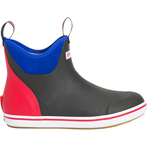 Xtratuf Men's Ankle Deck Boat Fishing Boots, Dark Shadow/Blue, 12 #TOP7