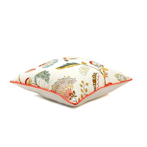 Image of Handmade Throw /Pillow Cushion Cover : 100% Cotton Fabric : High Thread Count : Set of 5