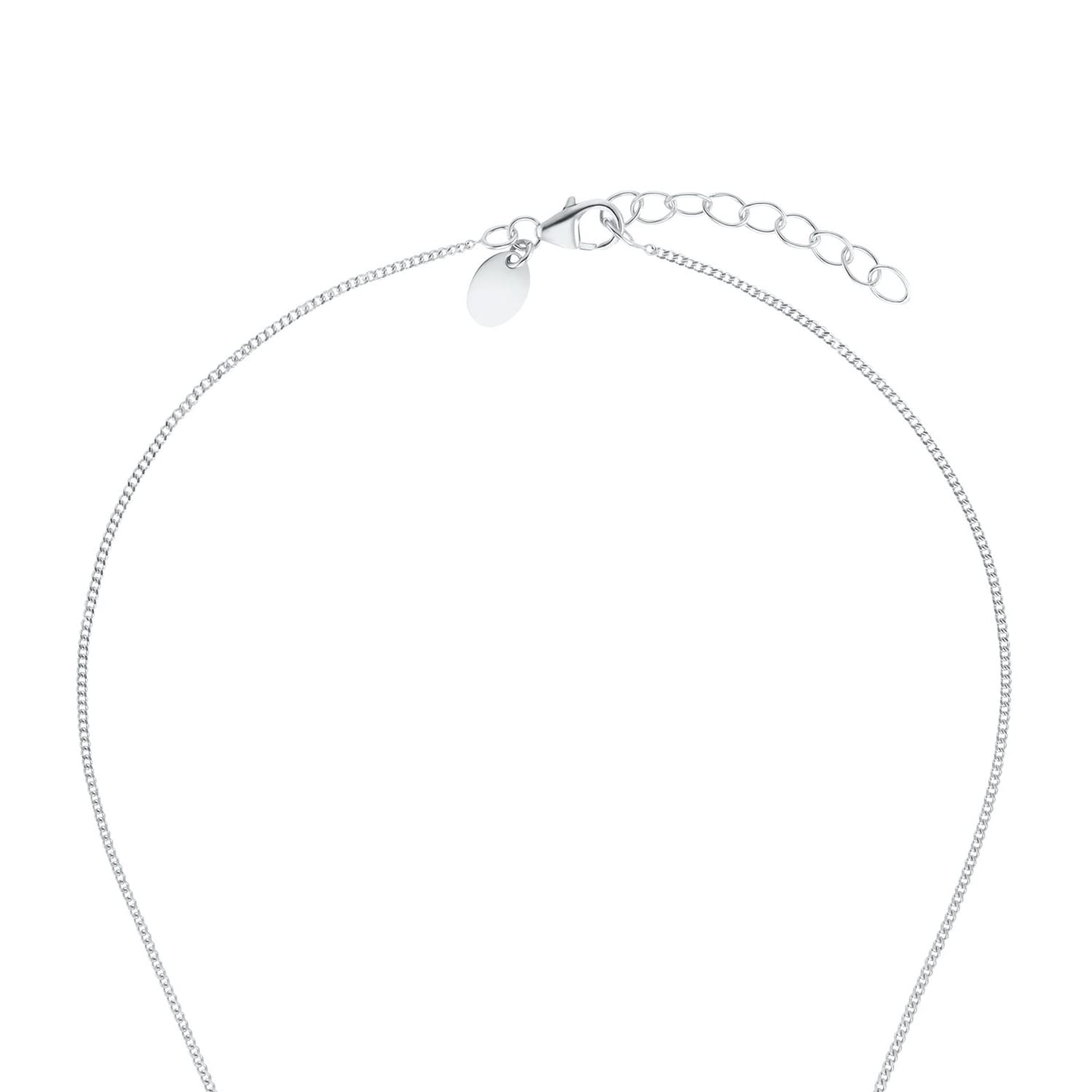 Prinzessin Lillifee Kette mit Anhänger 925 Sterling Silber Mädchen Kinder Halsschmuck, 35+3 cm, Silber, Schuhe, Kommt in Schmuck Geschenk Box, 2036039