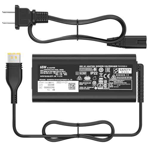 VRAVEK 65W Power Supply Compatible with ResMed AirSense 11, 24V 2.71A Replacement Charger Air11 AutoSet Elite CPAP Model 39205 390010 R390-7230 E1399 AC Adapter