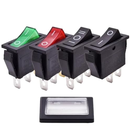 Interruptor basculante KCD3 de 15A para proyectos de camperización y paneles de control en barcos 2