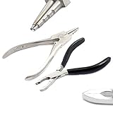 LAJA Imports Bead Capture Ring Opener & Closer w/PVC Black - Set - Ball Closure Body Piercing Tool...