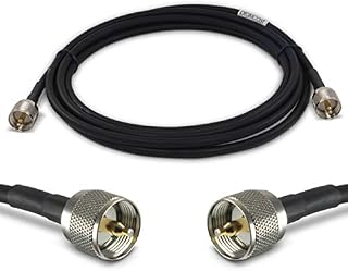 Proxicast 12 ft Ultra Flexible PL259 Male - PL259 Male Low Loss Coax