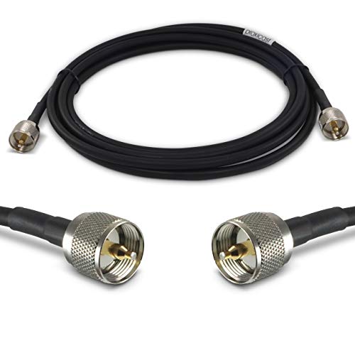 Proxicast 12 ft Ultra Flexible PL259 Male - PL259 Male Low Loss Coax