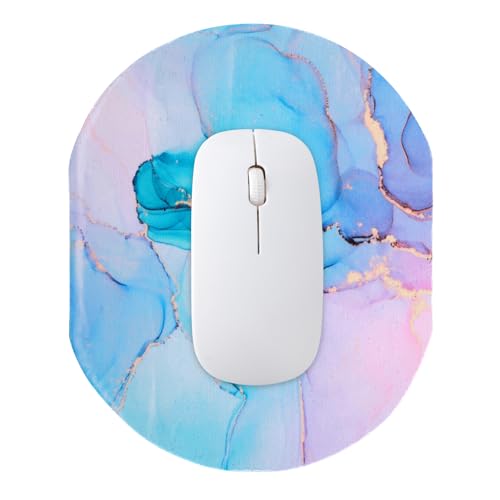 Dimeho Small Mouse Pad Washable Non-Slip Mousepads Comfortable Rubber Base Mouse Pad for Home Office Travel Small Space only Takes up Wrist and Mouse Space 6 x 7 Inch