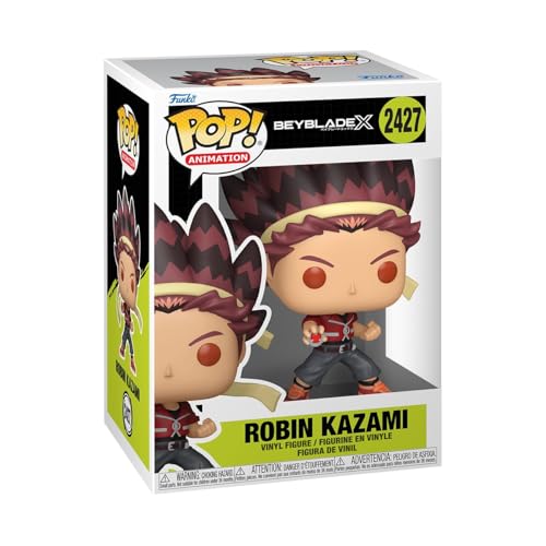 Funko Pop! Animation: Beyblades - Robin - Beyblade X- Figura in Vinile da Collezione - Idea Regalo - Merchandising Ufficiale - Giocattoli per Bambini e Adulti - Anime Fans