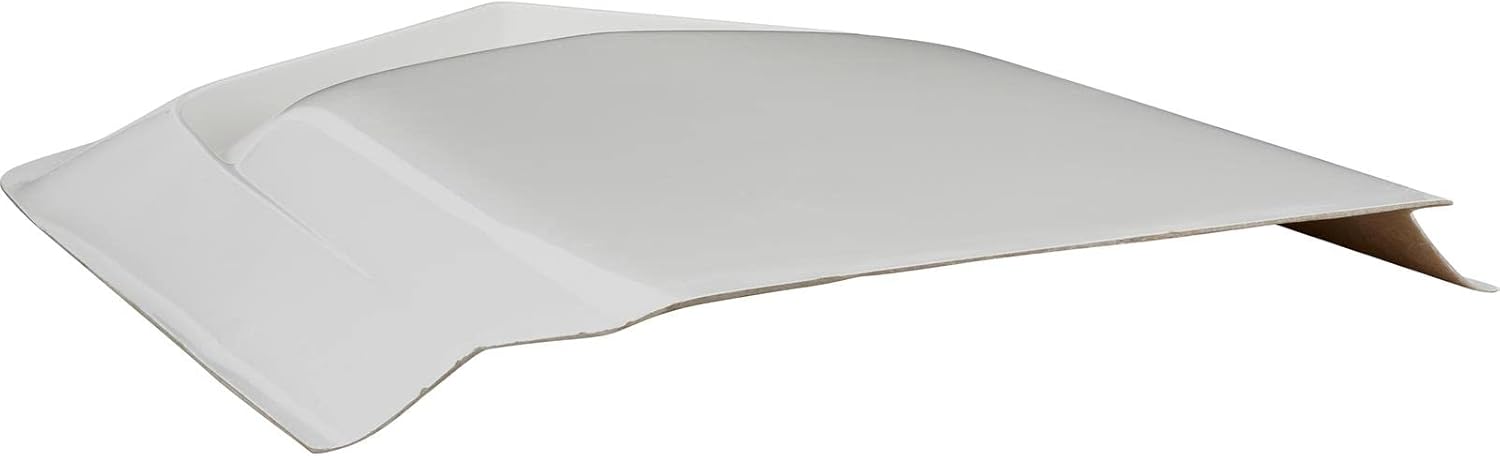 Speedway Motors ZL1/L88 Fiberglass Hood Scoop Universal Fit 37.5 x 27.5 x 4 Inches Heavy Duty Gelcoat Finish Easy Installation for Street or Race Cars