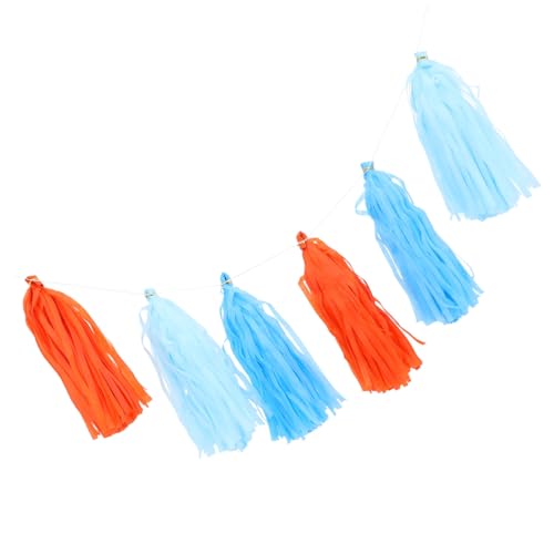 Guirnalda de Papel EPIGEIST de 5 Piezas, Decoraciones de Fiesta para Techos y Paredes 2