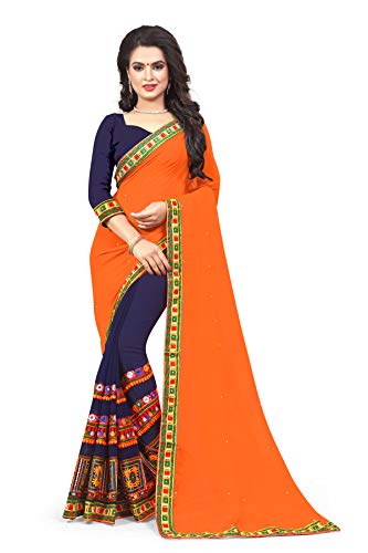 Image of SERONA FABRICS Ethnic Saree (or) Sari for Women, Ideal for Wedding, Party, Festive & Daily Wear