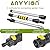 Anyyion 51 Inch Car Wash Brush with 10 Inch Soft Bristle, On/Off Switch for Car Truck Boat Washing Brush, Perfect for Cleaning House Siding, Auto Cars, Trucks, SUV, RV, Floors and More!