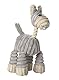 HUNTER HUGGLY BLANKET DONKEY, Hundespielzeug, Plüsch, Kuscheldecke, Esel, 27 cm, grau