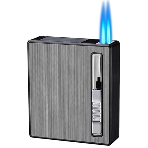Encendedor Jet Torch con Estuche para 20 Cigarrillos miniatura 1