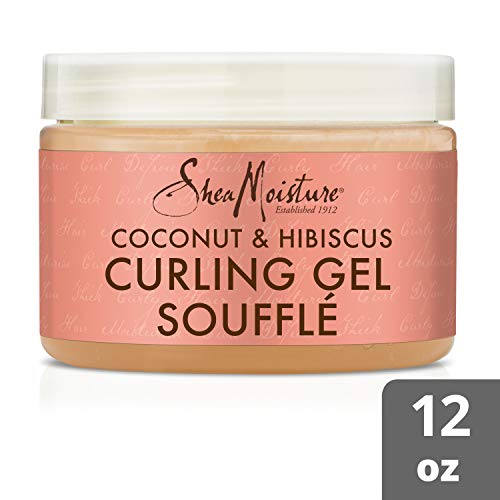 Sheamoisture Curling Gel Souffle For Thick, Curly Hair Coconut , Hibiscus To Moisturize And Protect Hair 12 Oz #TOP1