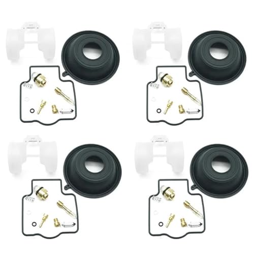 Composants de réparation carburateur Kawasaki ZX250C ZXR250 lot de 4 sets