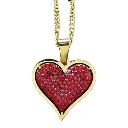 Collier coeur pavé de zircon noir : le cadeau idéal pour elle