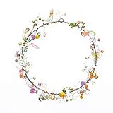 overbeck friends fahrradkorb Farbe: Pastell Overbeck and Friends Perlen Dekoanhänger Kranz Pastell