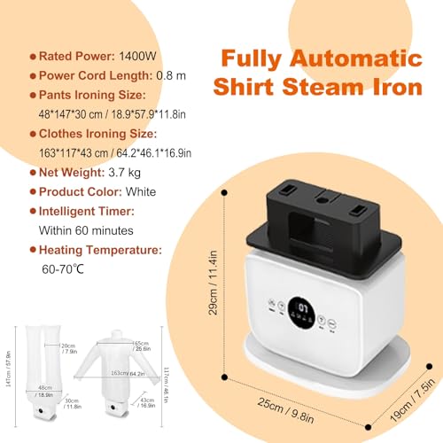 Compact and Safe Automatic Ironing Machine