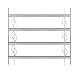 Fenstergitter Alberts 563653 Secorino Style ausziehbar für Fenster