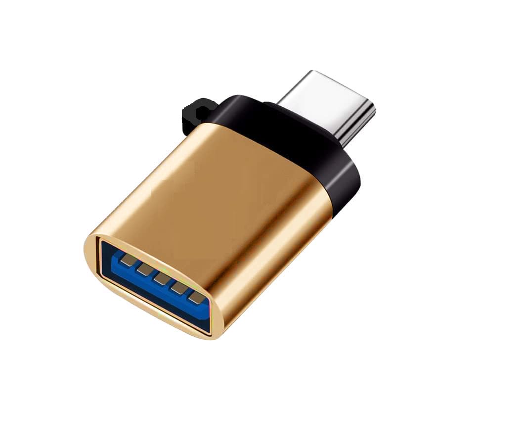 JGD PRODUCTS Type C Male 3.0 to USB Type A Female OTG Adapter Compatible with All Type C Enabled Devices (Golden) (B0CHQXM3CX) Amazon Price History, Amazon Price Tracker