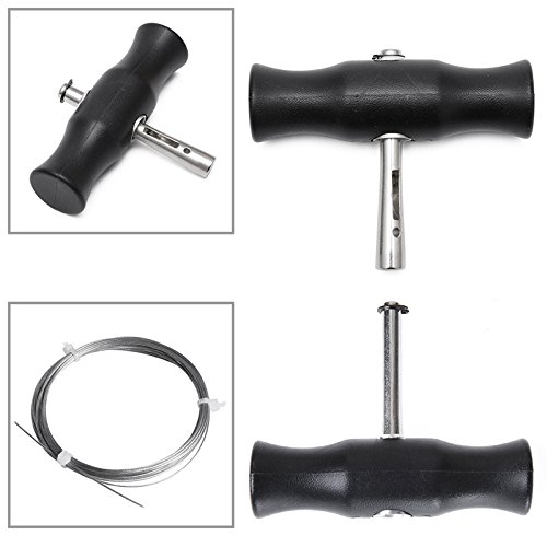 Image of Elarco Windshield Cut-Out Wire Handle, Car Windshield Removal Tools Kit Windscreen Window Glass Cutting Wire W /Handles