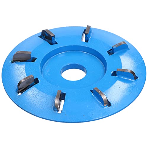 8 Teeth Carbon Steel Wood Carving Disc for Woodworking, Tea Tray Carving, and Milling cutting machine Applications, Hardness and Tool