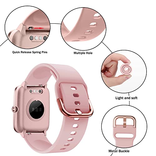 Issinlky Veryfitpro ID 205L band, 19mm band Silicone band for GRV FC1 IDW 15 ID205S ID205G ID215G ID216 GRVID205L YM205L Uwatch3 Ufit GT BV205L TE021 SW020 SW021 SW023 Smartwatch - Image 3