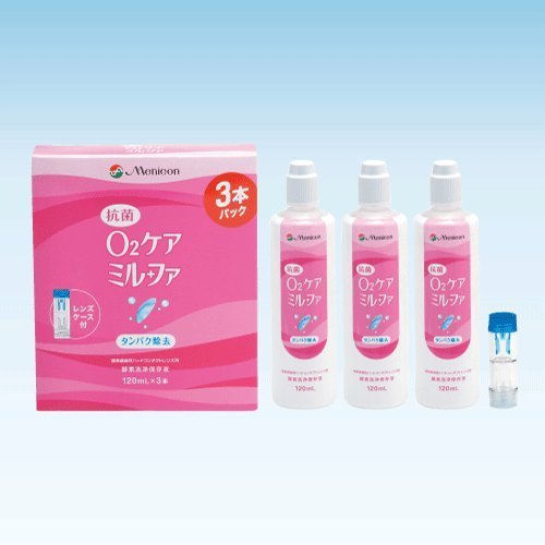 抗菌O2ケア ミルファ 120ml 3本パック