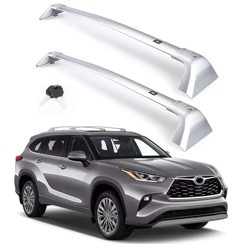 Autekcomma Silver Heavy Duty Roof Rack Crossbar Replacement