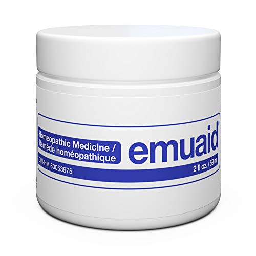 emuaid Ointment for Eczema and Psoriasis Relief, Reduces Itching, Pain, Swelling, Regular Strength Treatment for 100+ Skin Conditions, Steroid and Chemical-Free, Suitable for All Ages, 2oz